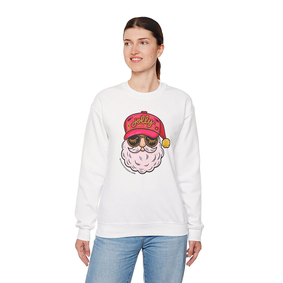 Thumbnail: Jolly Sassy Santa Crewneck