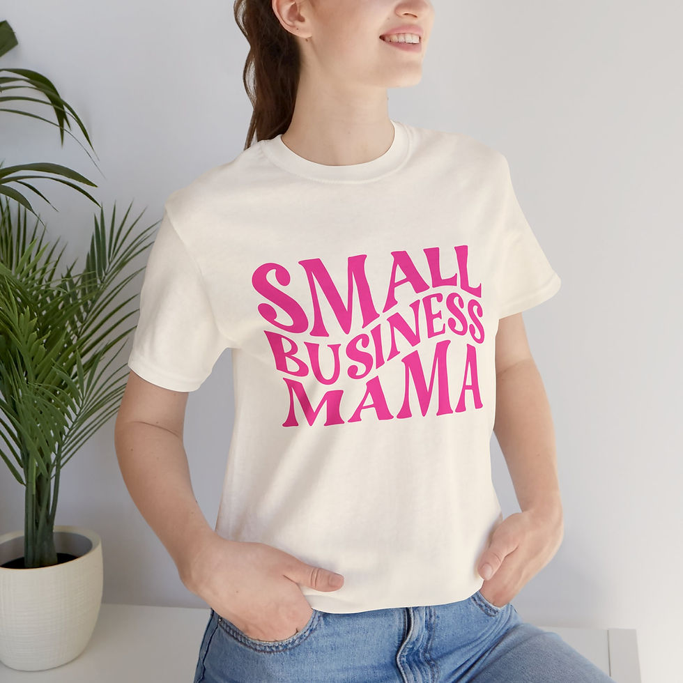 Thumbnail: Small Business Mama Short Sleeve Tee