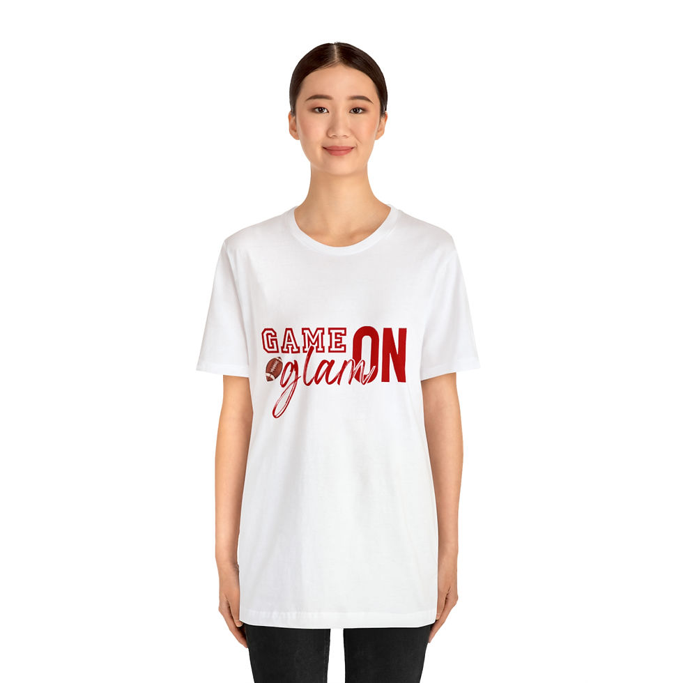 Thumbnail: Wisconsin Game On Glam On Tee