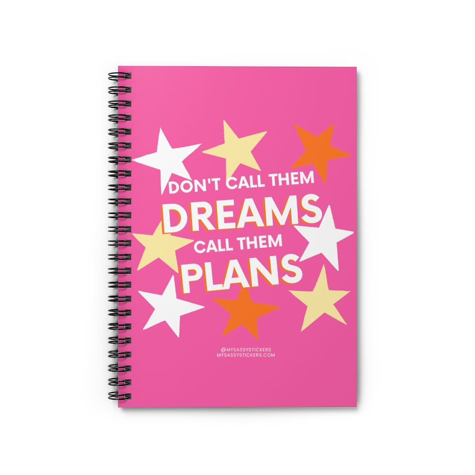 Thumbnail: Dreams to Plans Notebook