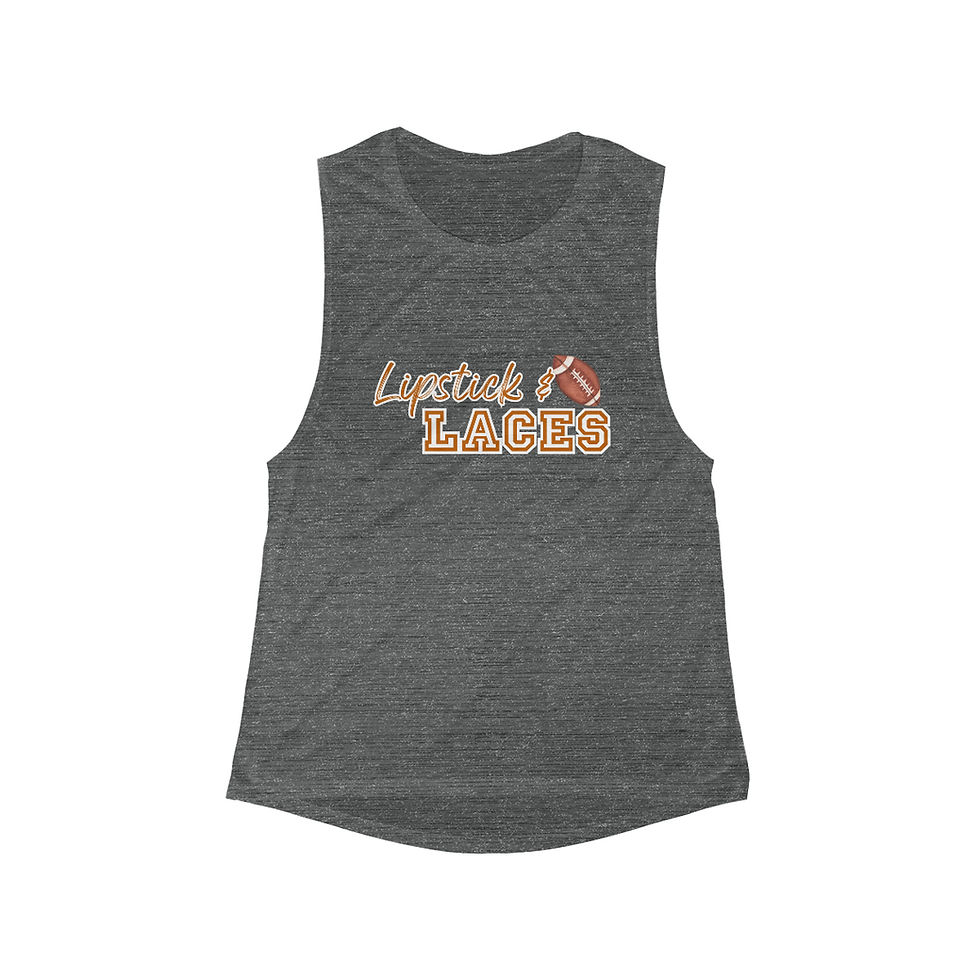 Thumbnail: Texas Lipstick & Laces Flowy Scoop Tank