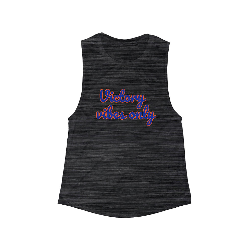 Florida Victory Vibes Only Flowy Scoop Tank