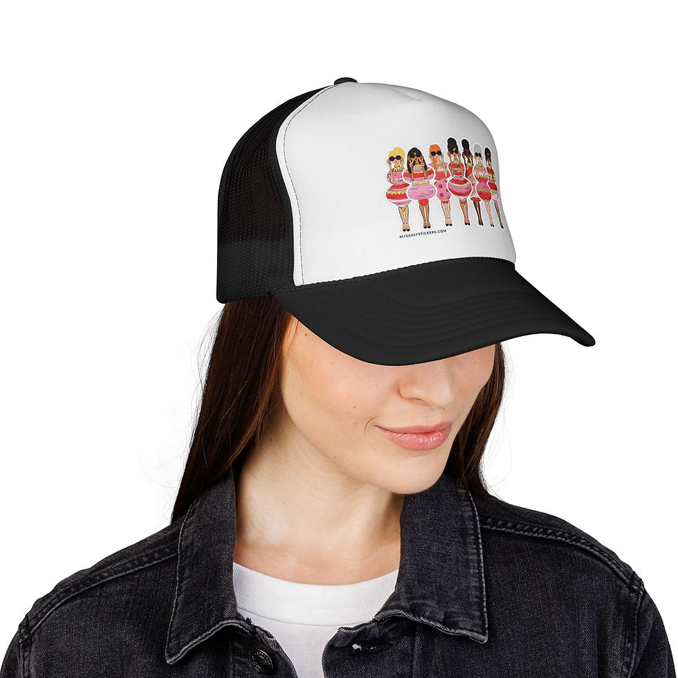 Thumbnail: Sassy Holiday Sisters Trucker Cap