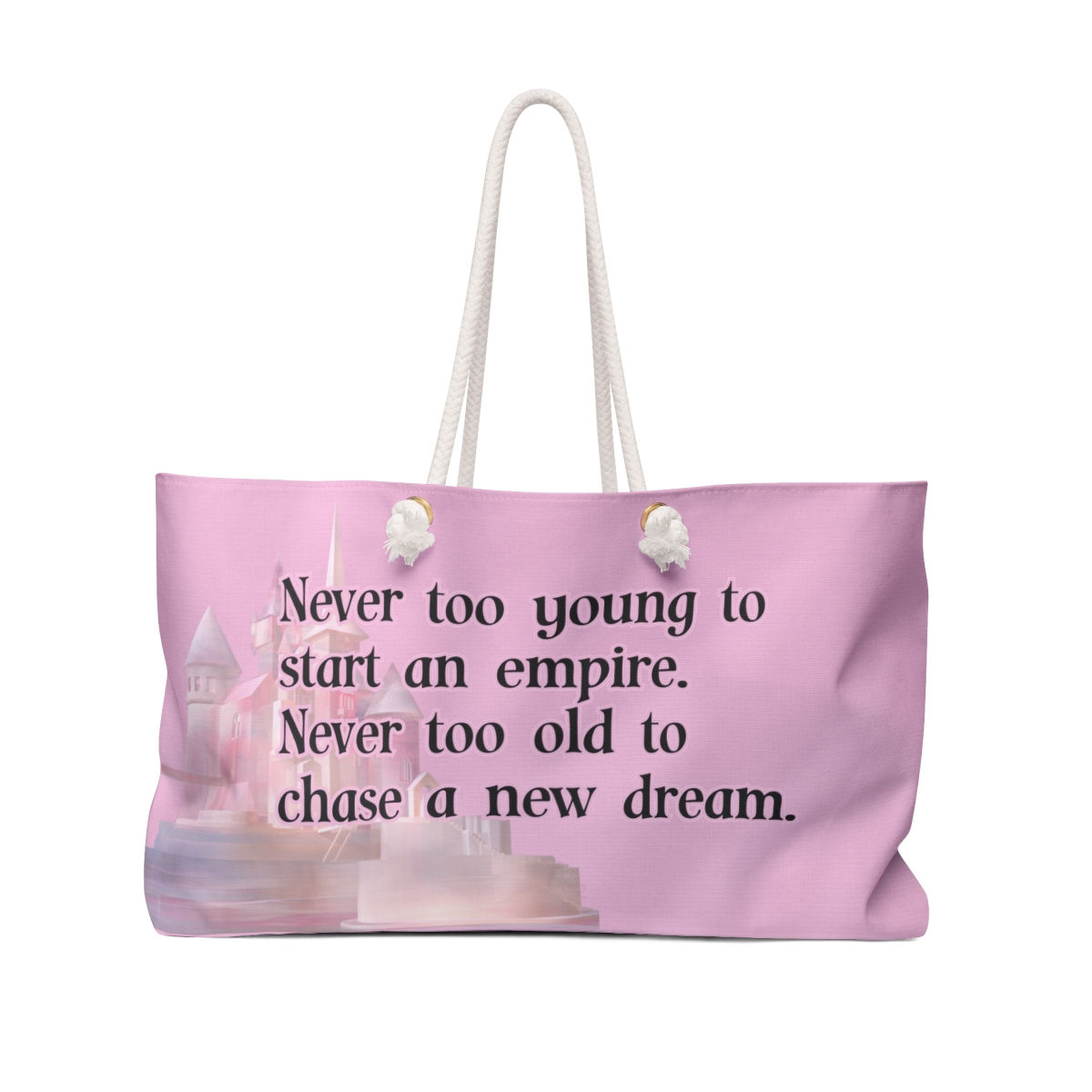 Start Empires, Chase Dreams Weekender Tote