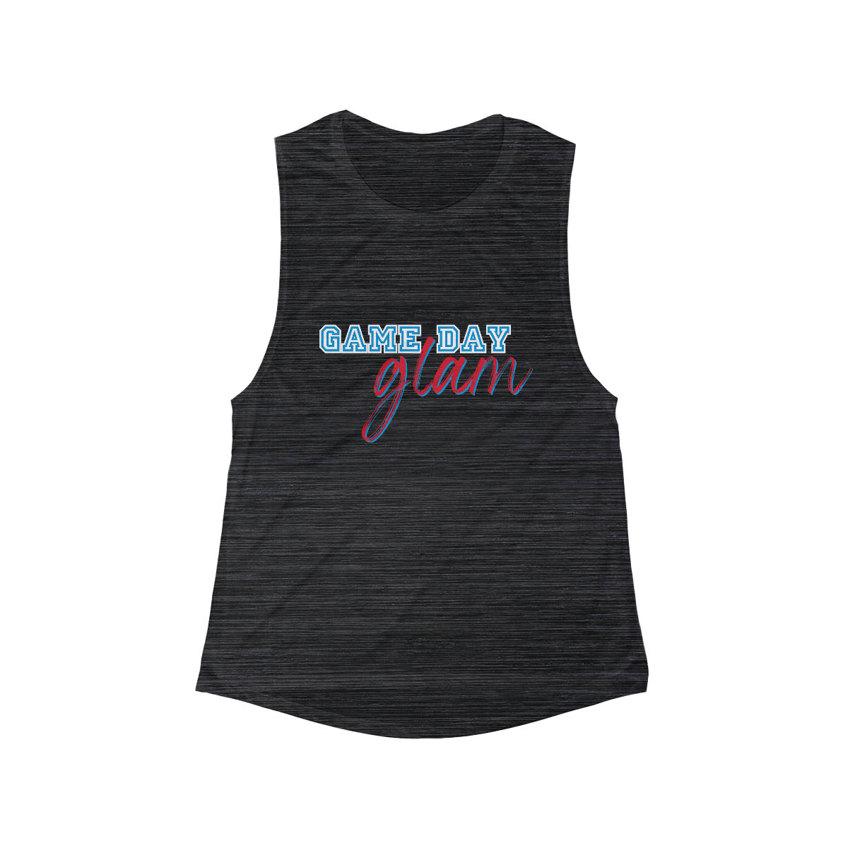 Ole Miss Game Day Glam Flowy Scoop Tank