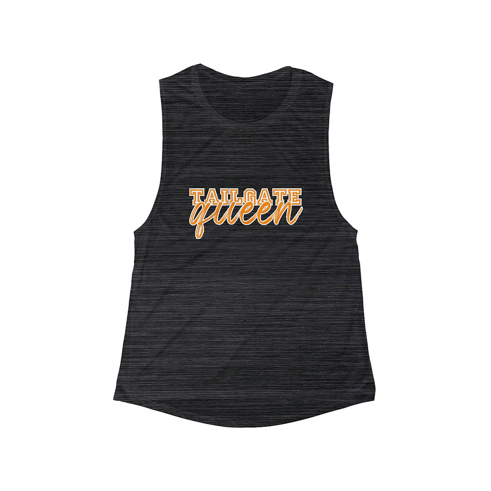 Thumbnail: Tennessee Tailgate Queen Flowy Scoop Tank
