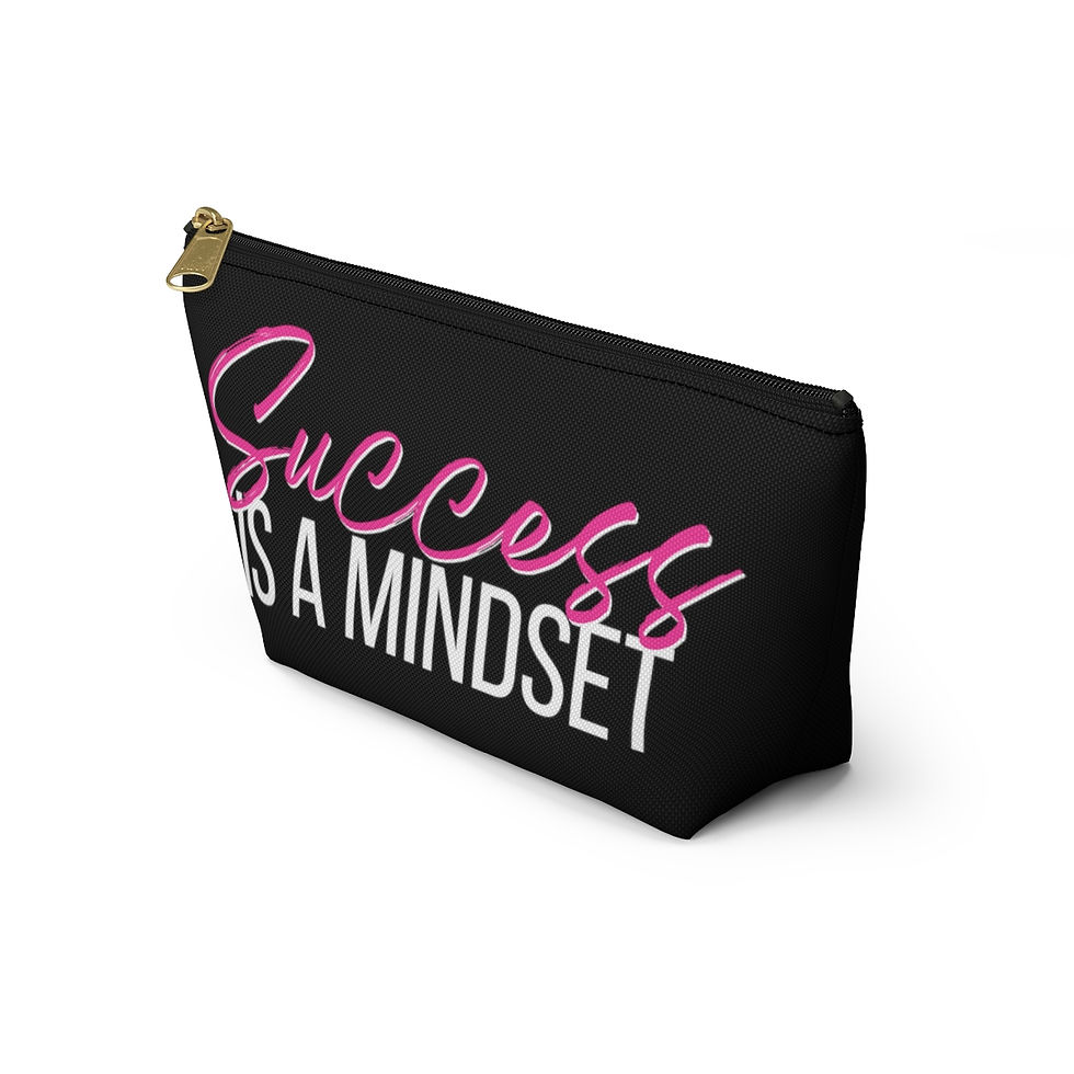 Thumbnail: Success is a Mindset T-bottom Accessory Pouch