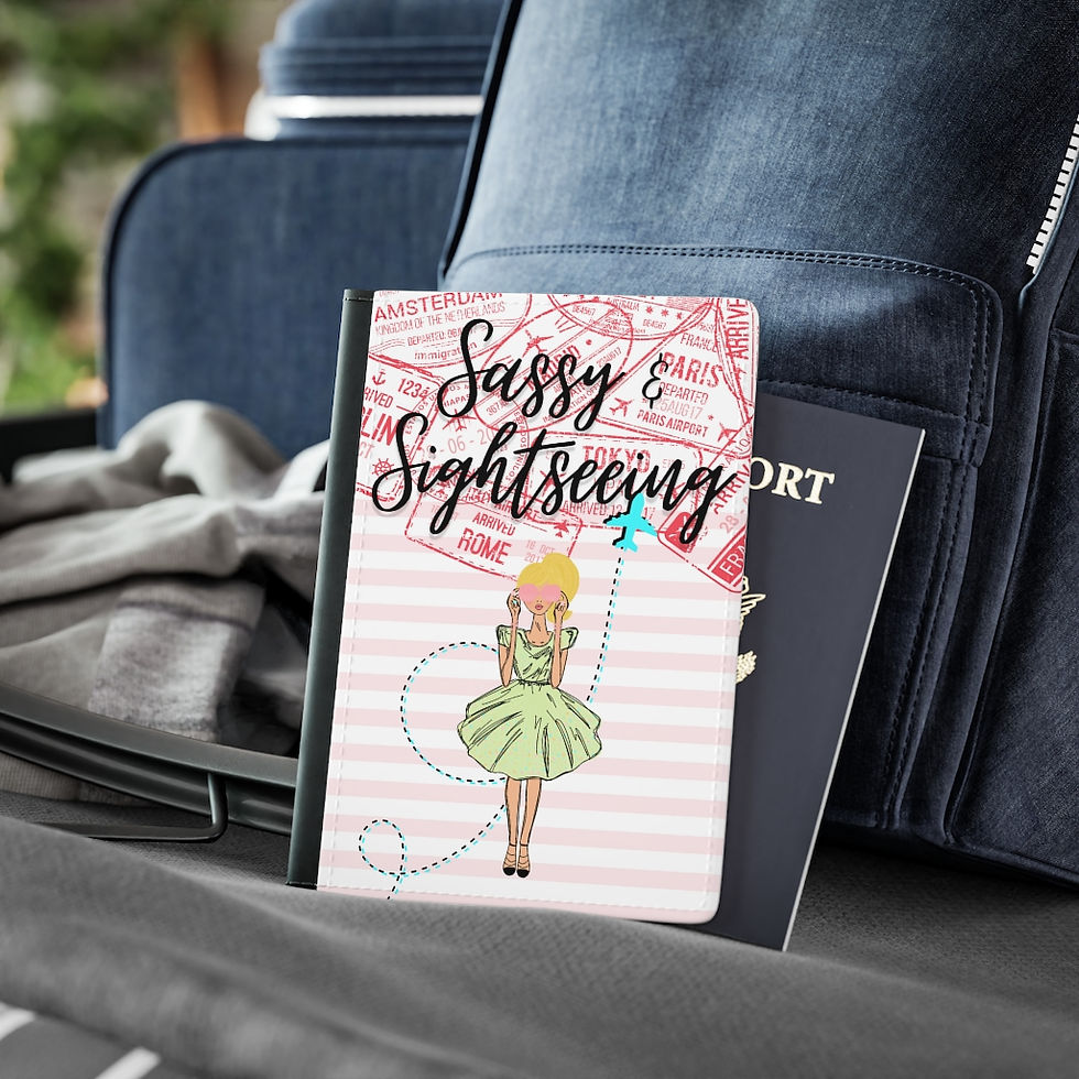 Thumbnail: Sassy Sightseeing Passport Cover ft. Saucy