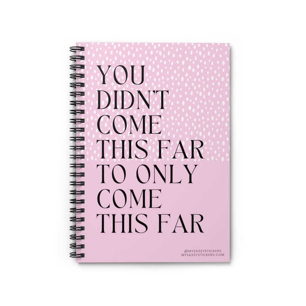 Thumbnail: Go Farther Sassy Notebook