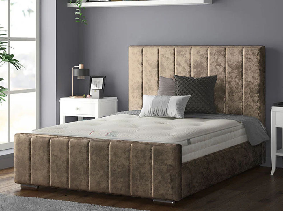 Thumbnail: Valencia Crush Velvet Bed Frame
