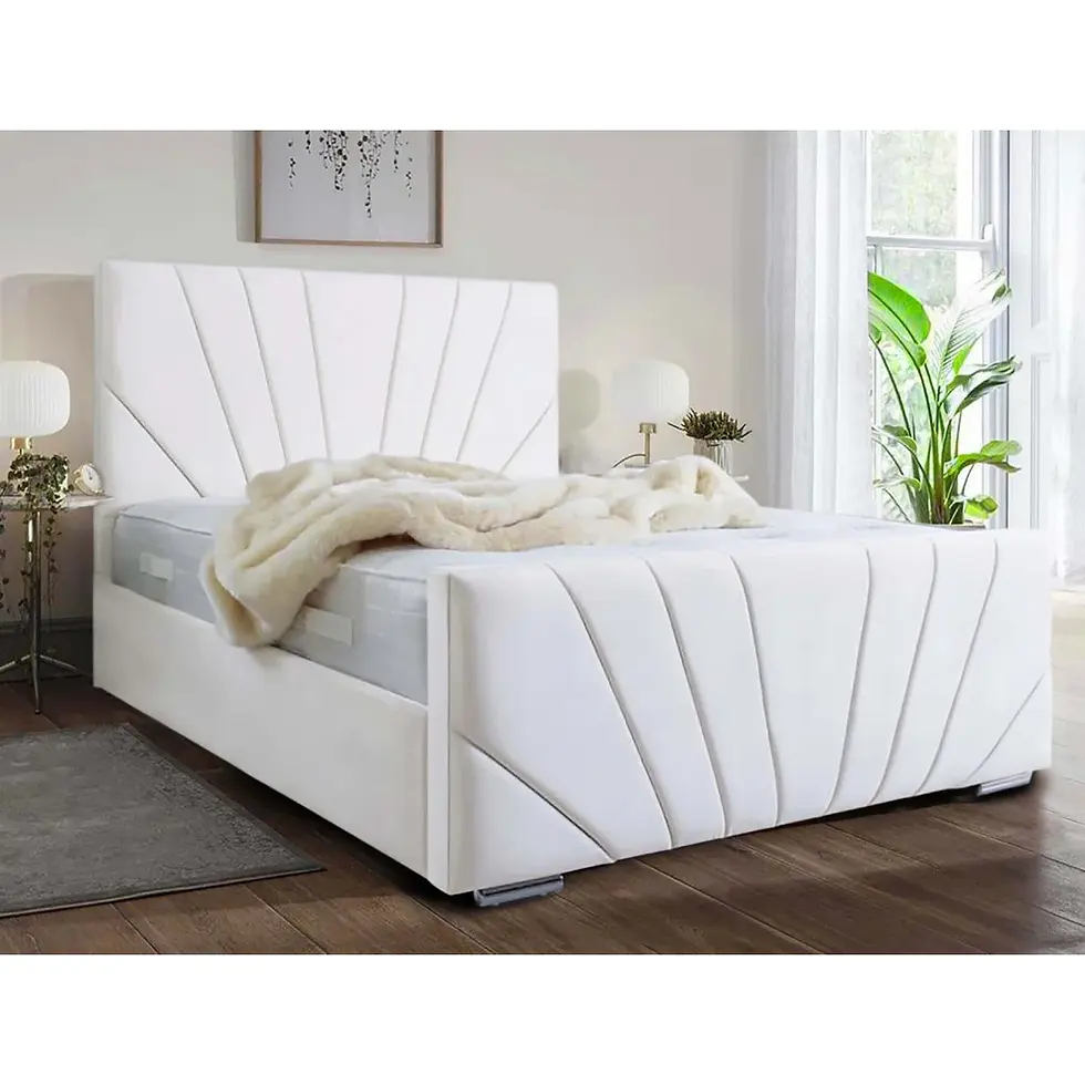 Thumbnail: Aurora Plush Bed Frame & Mattress Deal