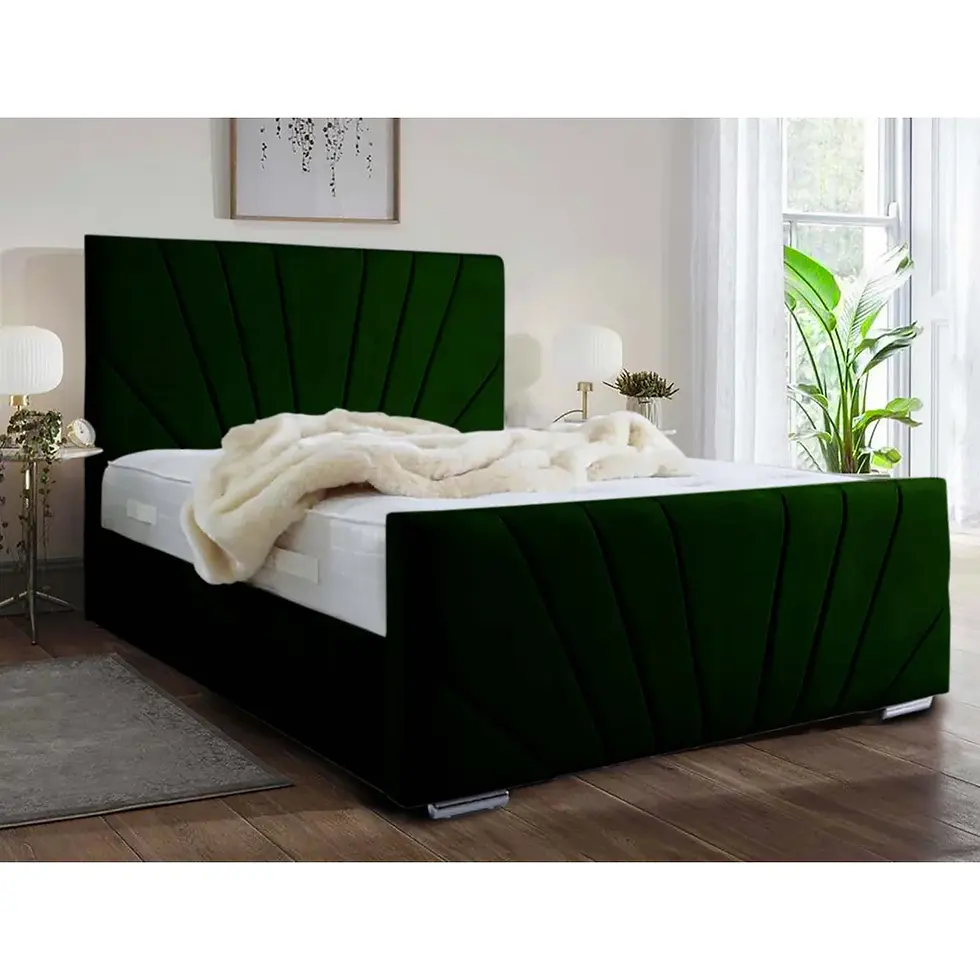 Thumbnail: Aurora Plush Bed Frame & Mattress Deal