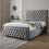 Thumbnail: Hilton Plush Velvet Frame Bed