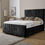 Thumbnail: Gio Plush Velvet Frame Bed