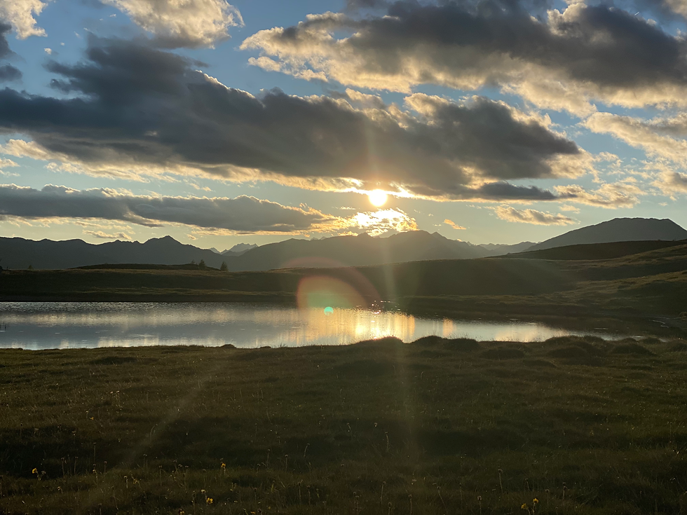 Sonnenuntergang Tessenberger See