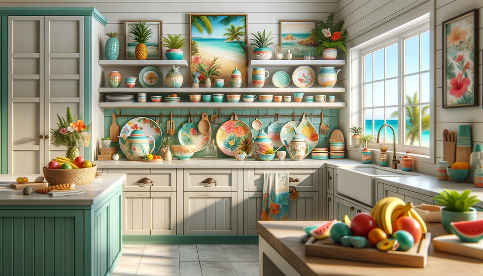 Island-Inspired Kitchenware