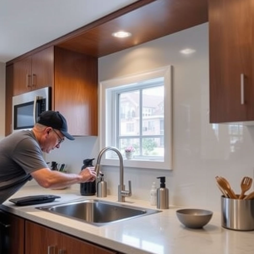 Kitchen Plumbing for Appliance Relocation