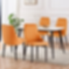 Orange Upholstery Orange Kitchens