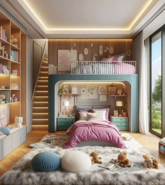 Smart Technology Luxury Bedroom Decor