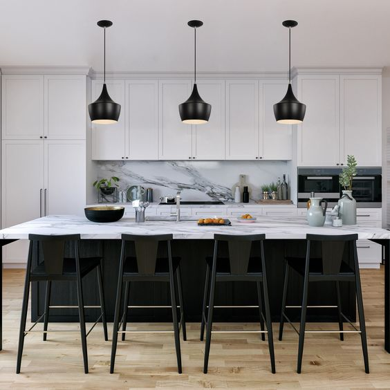 Black Island Kitchen Ideas