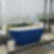 Deep Blue Bathtub