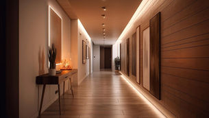 Interior Design for a Narrow Hallway