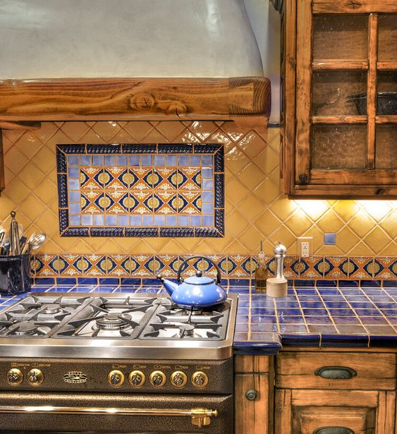 Mexican Tile Countertops