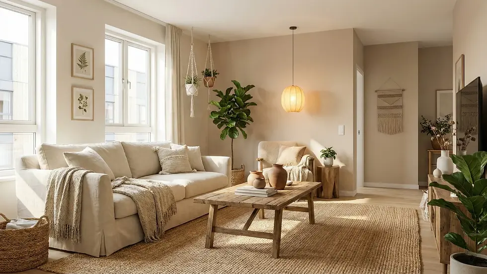 How Boho Minimalist Design Supports Everyday Comfort at Home