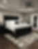 Black Crown Molding Luxury Black Bedroom