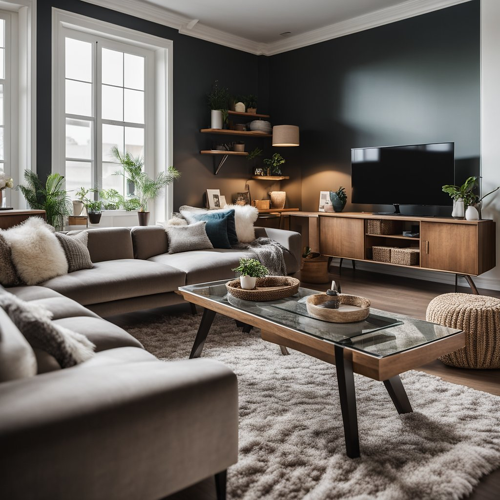 Contrasting Textures and Elements