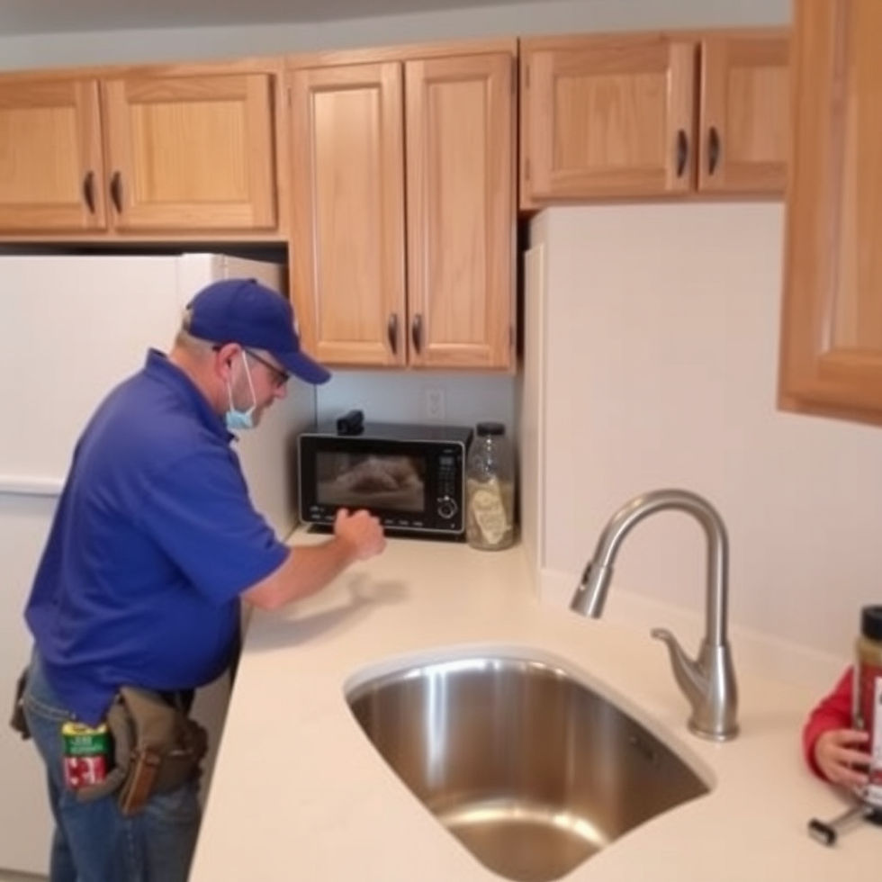 Kitchen Plumbing for Appliance Relocation