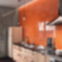 Orange and Wood Orange Kitchens