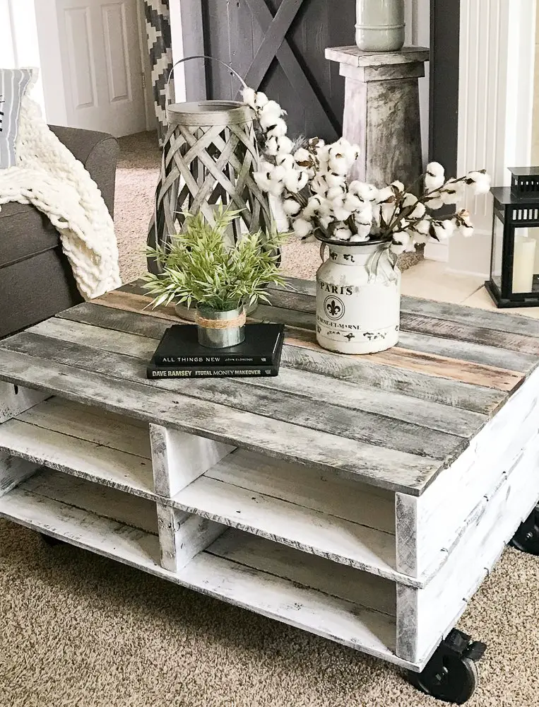 Build a Pallet Coffee Table Creative DIY Home Decor Ideas for Your Living Room