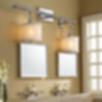Include adjustable arms for versatile lighting options. These allow you to direct light exactly where you need it, whether it’s for task lighting while grooming or for highlighting certain areas of the bathroom.