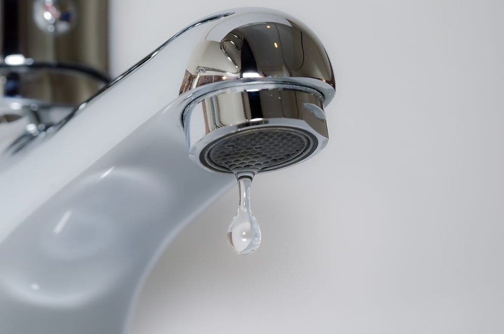 How do you fix a dripping faucet in the bathroom