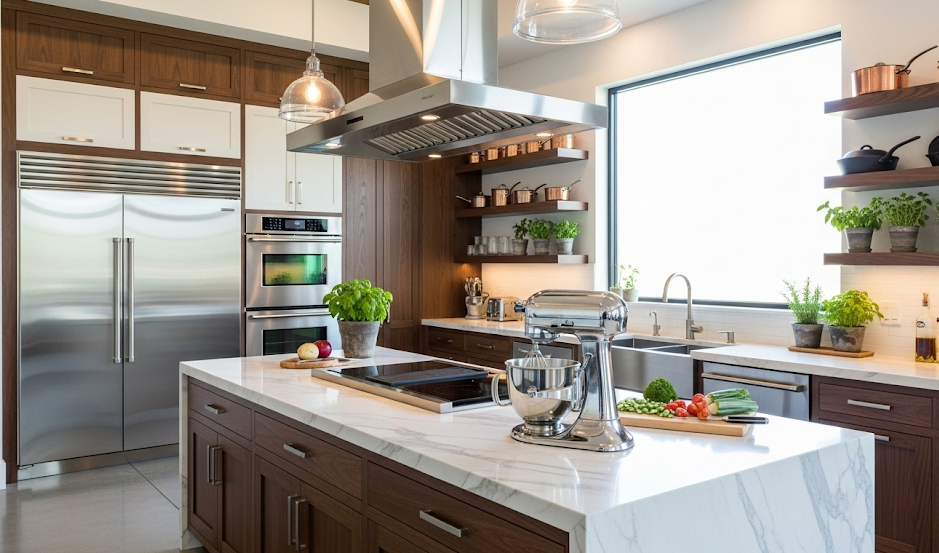 DreamDen Chef Kitchen Design Ideas