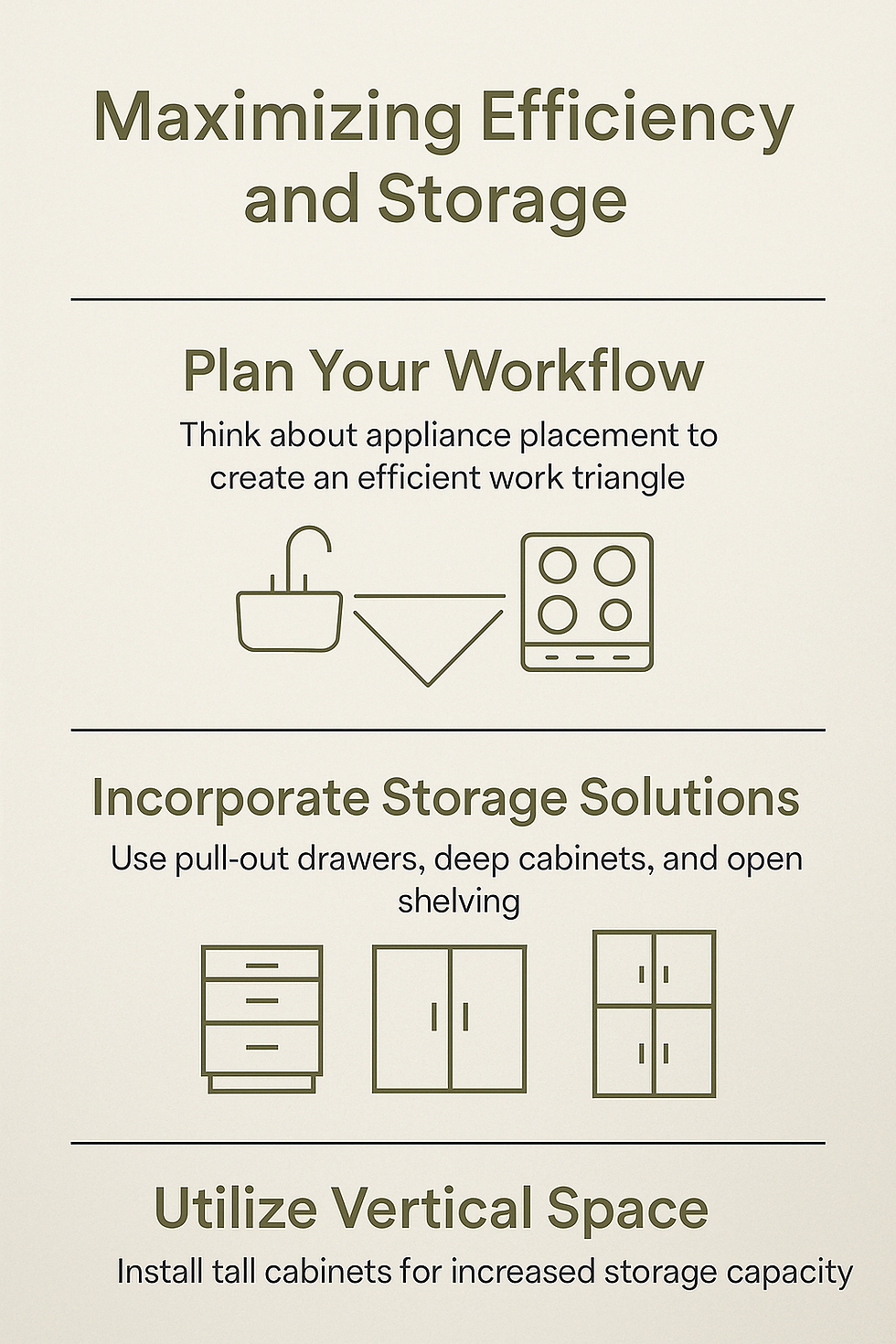 Efficient Workflows and Storage