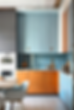 Subtle Hues Orange Kitchens