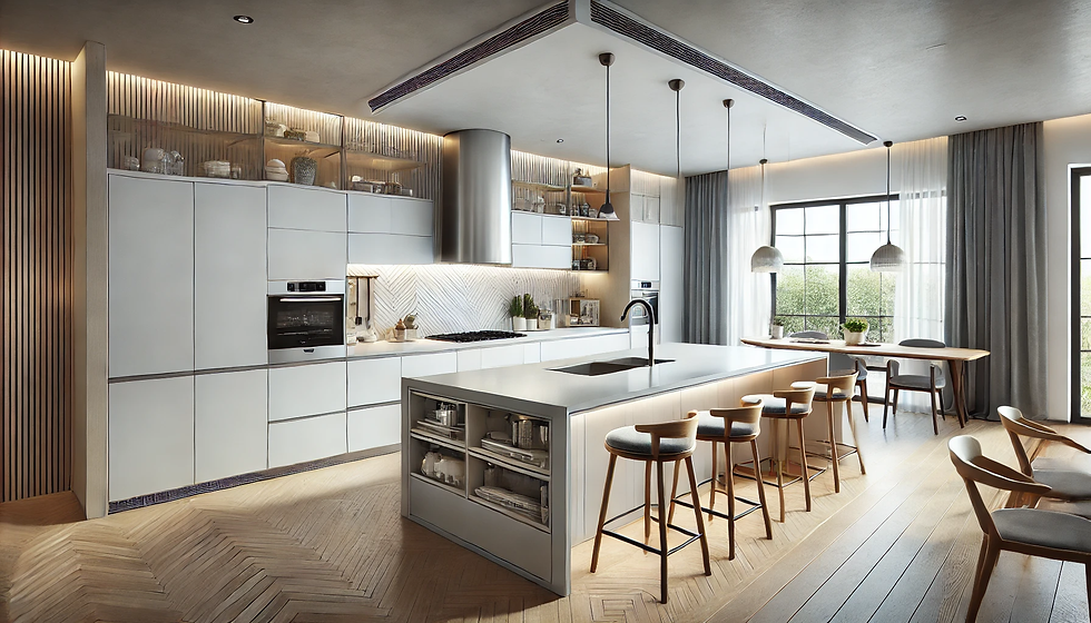 Functional Islands: Central Hub of the Kitchen