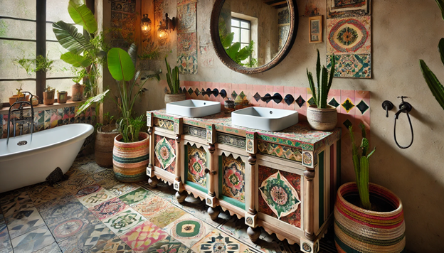 Eclectic Bathroom Design
