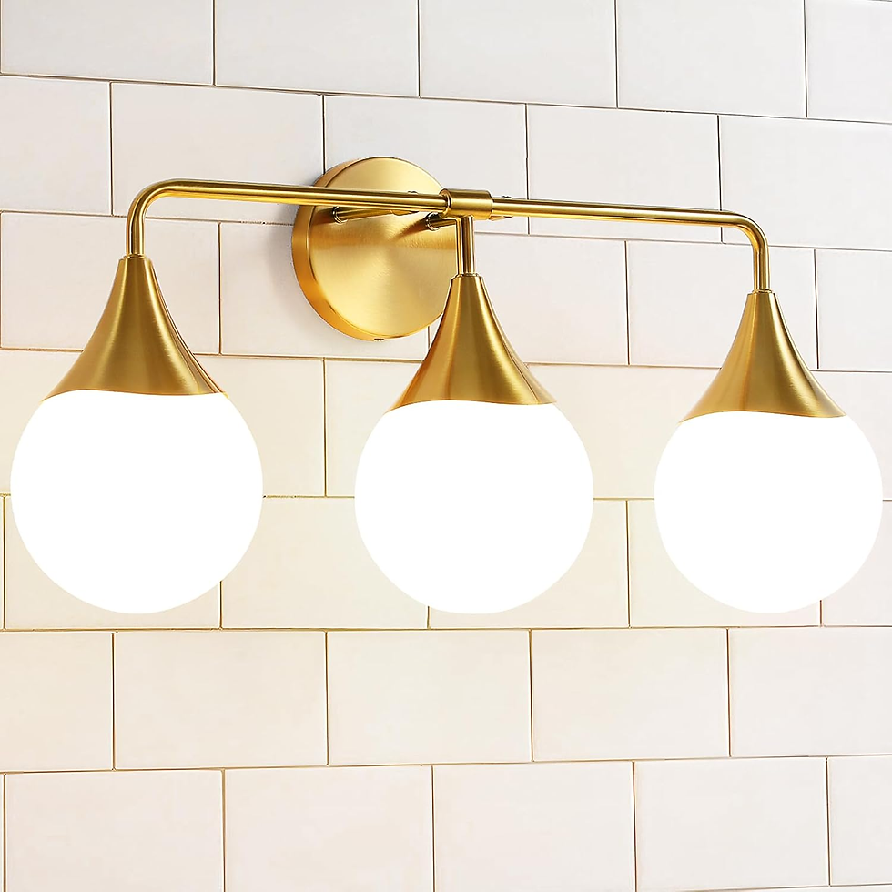Mid Century Modern Bathroom Vanity with amazon buy link