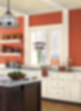 Orange Kitchen Island Orange Kitchens