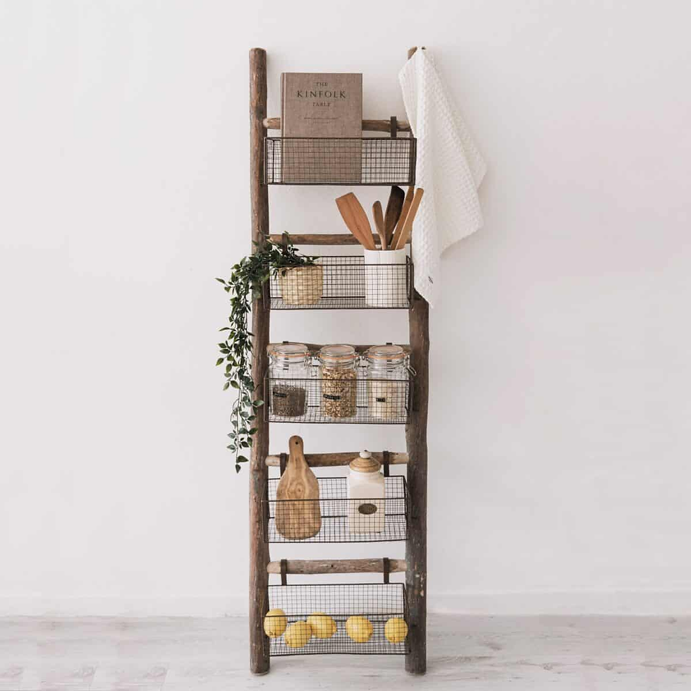 Make a Blanket Ladder Creative DIY Home Decor Ideas for Your Living Room