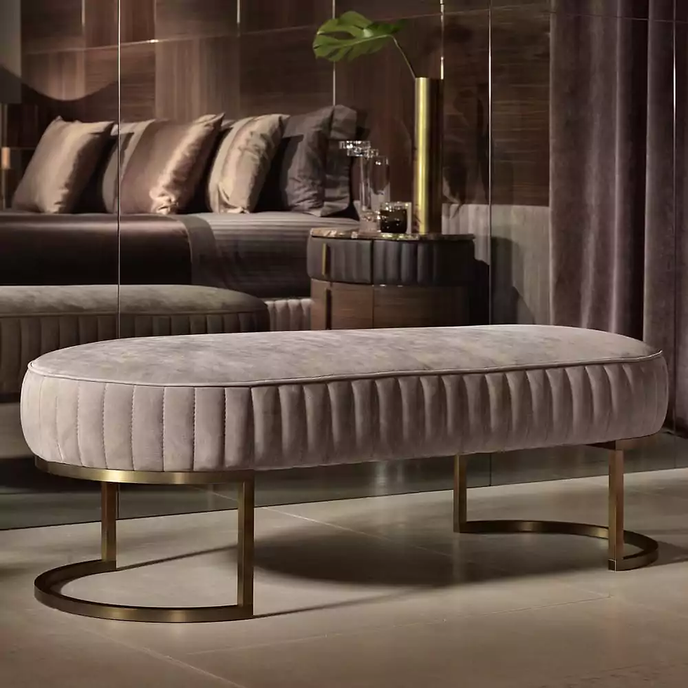 Glamorous Upholstered Benches