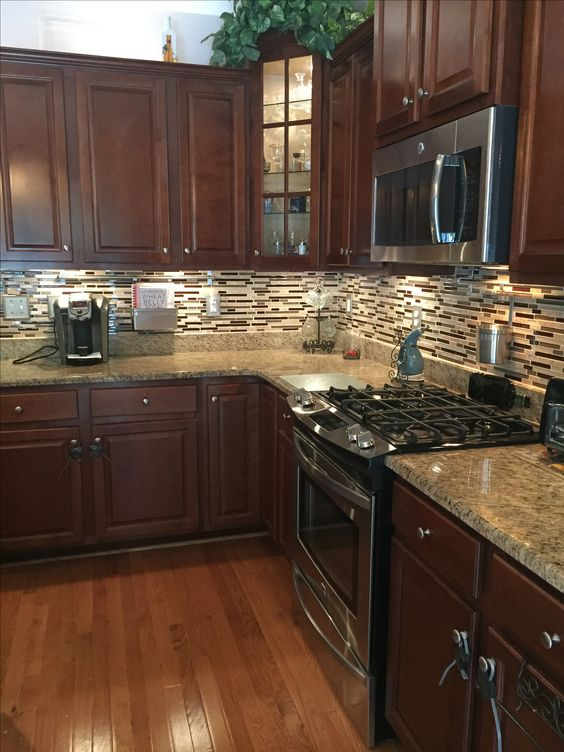 Brown Kitchen Cabinets Ideas
