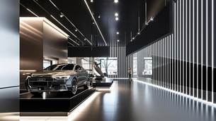 Luxury Car Showroom Interior Design