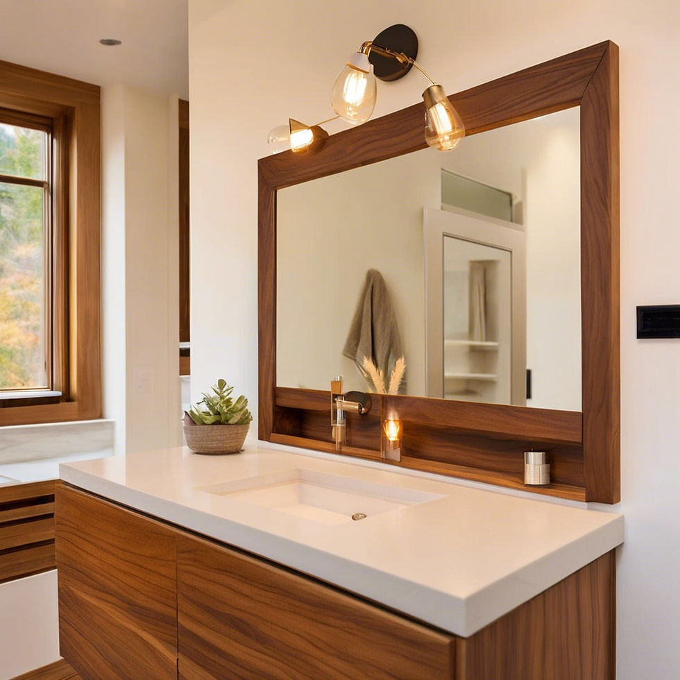 Incorporate wood elements such as walnut or teak accents for a natural touch. These materials introduce organic textures into the design, balancing the coolness of metal or glass with the warmth of wood.