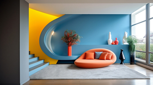 Creating Harmony with Blue & Yellow Interior Design