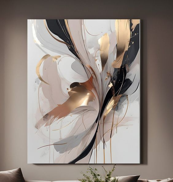 Oversized Wall Art Luxury Bedroom Decor