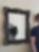 Black Framed Mirrors Luxury Black Bedroom
